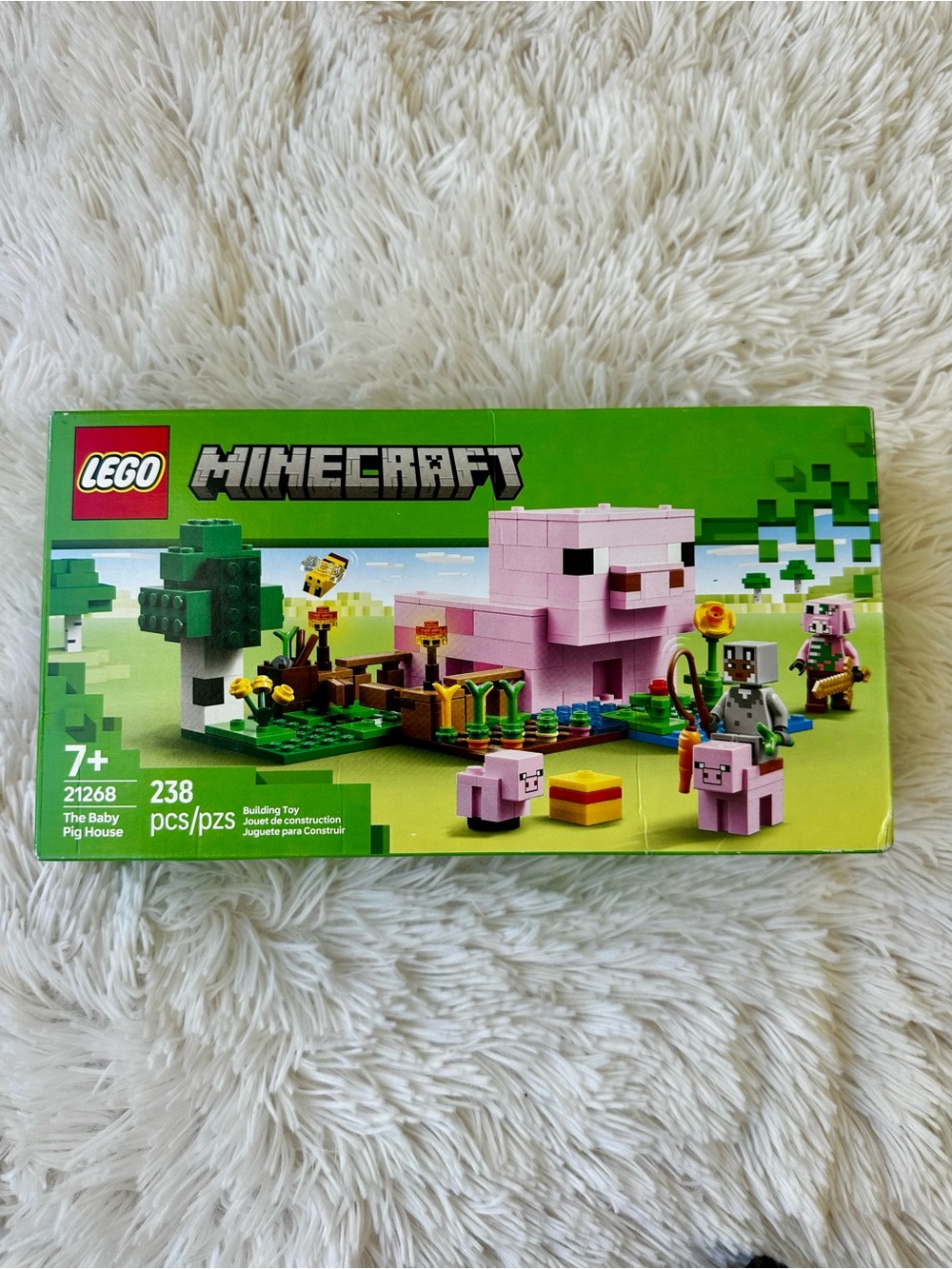 LEGO Minecraft 21268 The Baby Pig House Building Set 238 Pieces New Sealed